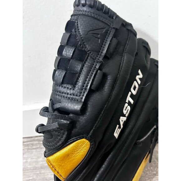 Easton Black Magic BX1250B Leather Baseball Softball Glove Left Hand Black - Picture 2 of 5